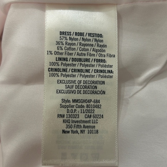 NEW!‎ Mia & Mimi 2pc Pink with Lace Overlay Cap Sleeve Dress & Bloomers - Picture 5 of 12